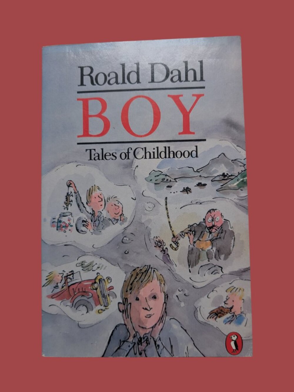 10/$25 Vintage 1980s Boy Tales of Childhood by Roald Dahl